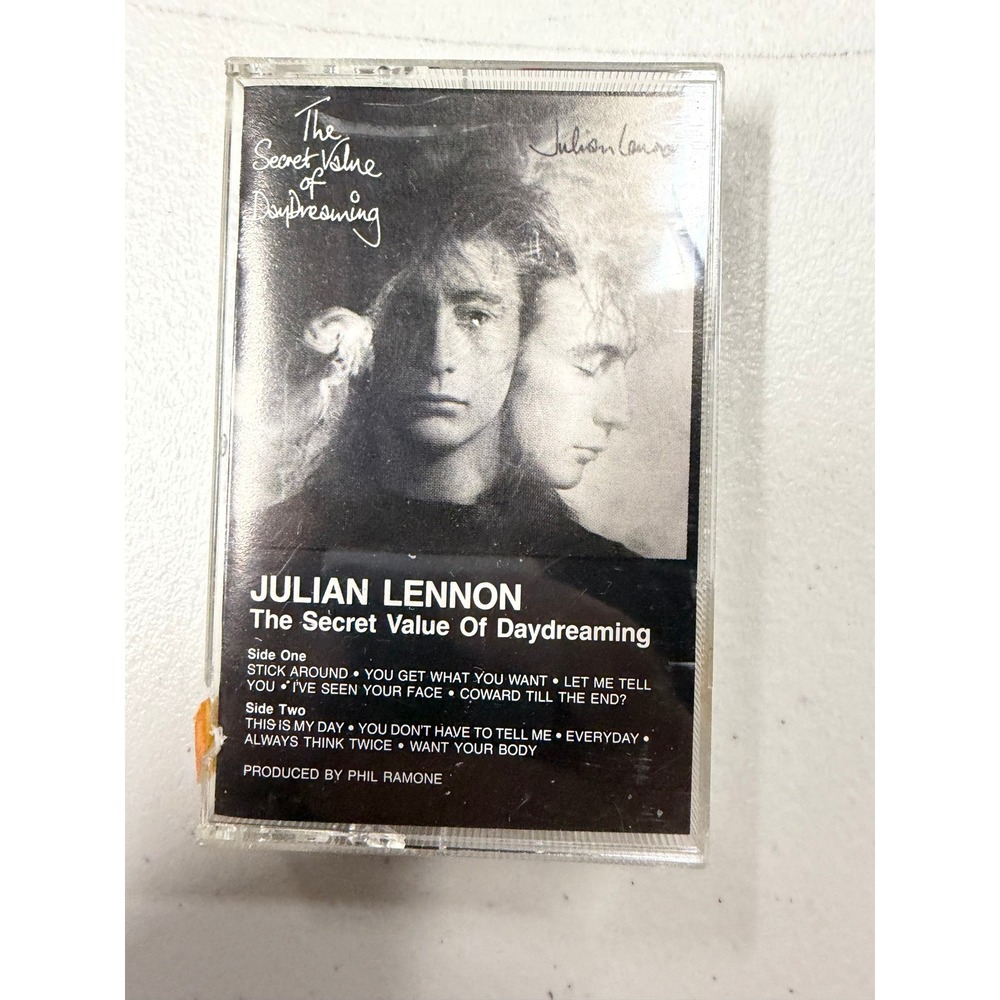 Julian Lennon Secret Value of Daydreaming Cassette 1986 Atlantic